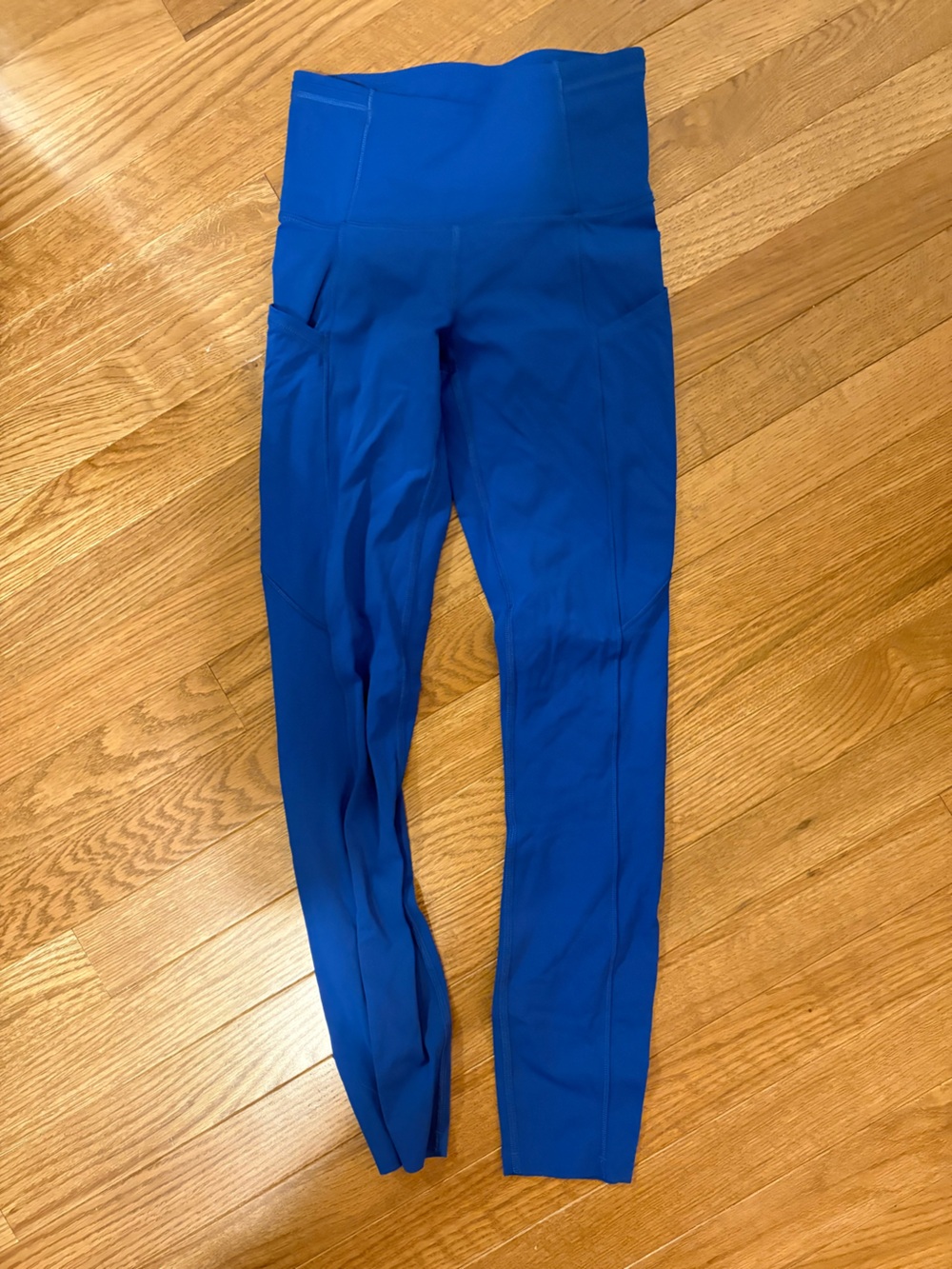 blue lululemon leggings size 2